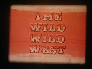 16mm Tv Show - Wild Wild West - 1968 - " Night Of The Undead " - Syndicated Tv Print