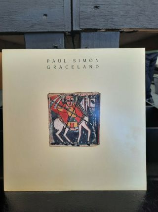 Paul Simon Graceland 1986 Vintage 12 " Vinyl Rock Record Vg,