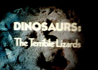 Dinosaurs - The Terrible Lizards - 16mm Sound Film - Great Color