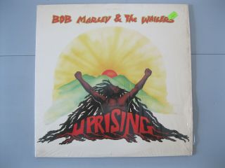 Bob Marley Uprising Lp 1980 Island Records Shrink Vg,  /vg,