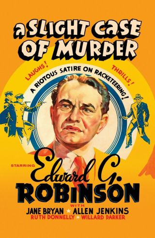 16mm A Slight Case Of Murder (1938).  B/w Comedy,  Mystery Feature Film.
