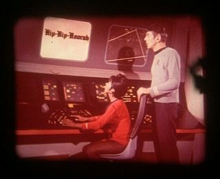 Star Trek Episode Squire Of Gothos 16mm Film - William Shatner Sci - Fi Tv Series