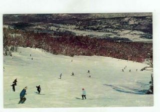 Vt West Dover Vermont Vintage Post Card - Mount Snow Ski Area
