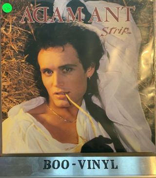 Adam Ant - Strip - Lp Vinyl Record - Uk 1983 Ex/ex Con