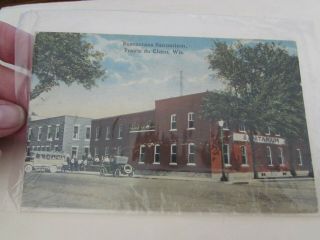 Vintage Antique Postcard Rosencrans Sanitarium Prairie Du Chien Wisconsin 1900 