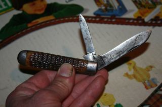 Rare Vintage Case Xx 1920 - 40 62031 - 1/2 Torpedo Jack Knife 6299