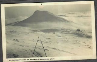 Vintage Rppc Mt.  Washington 1943