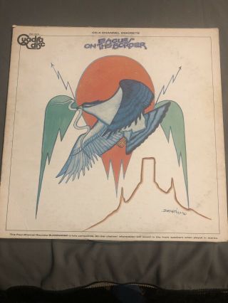 The Eagles On The Border Cd - 4 Quadrophonic Vinyl Lp Classic Rock