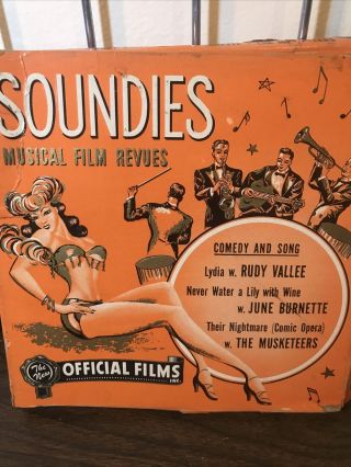 Official Films Musical Soundies Rudy Vallee Others 50ft 16 Mm X241 3
