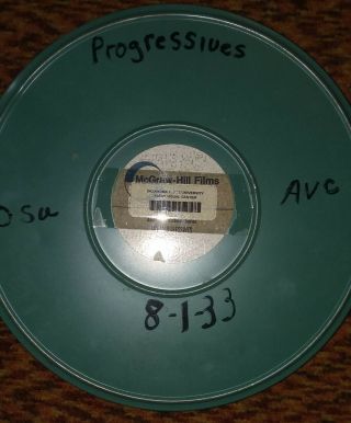 Two 16mm Sound Films.  THE DEAL.  PROGRESSIVES (1200FT) 3