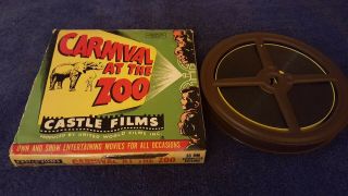 Castle Films - " Carnival At The Zoo " - 16mm Sound,  B&w