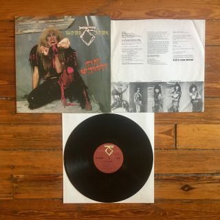 Twisted Sister: Stay Hungry Lp Vinyl Us 1984 Atlantic Records Nm/vg,  Og Inner