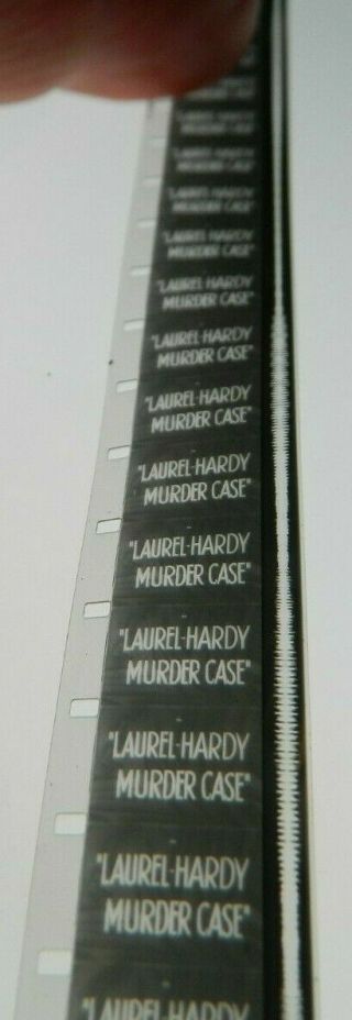 16mm FILM THE MURDER CASE W/ LAUREL & HARDY 1934 STAN & OLIVER LOOK OTHERS 2