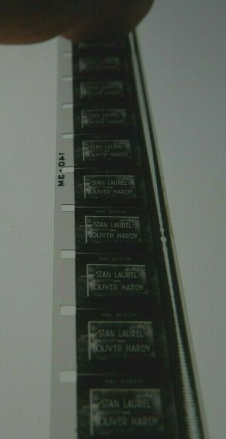 16mm FILM BE BIG W/ LAUREL & HARDY 1931 STAN & OLIVER TAKE A LOOK AT MY OTHERS 2
