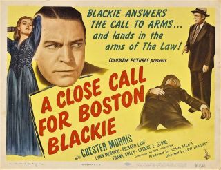 A Close Call For Boston Blackie - Chester Morris 16mm