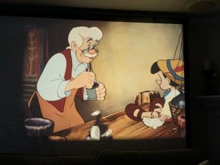 16mm Pinocchio Walt Disney Classic 1940 Feature Film Great Color and Sound 2