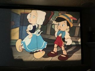 16mm Pinocchio Walt Disney Classic 1940 Feature Film Great Color and Sound 4