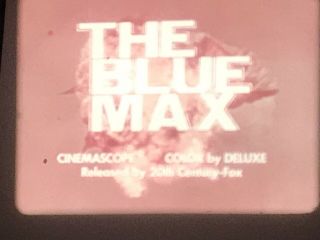16mm Film Movie Trailer - The Blue Max W/george Peppard