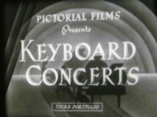 16mm Film KEYBOARD CONCERTS Piano Trio TCHAIKOVSKY Rachmaninoff CLASSICAL MUSIC 2