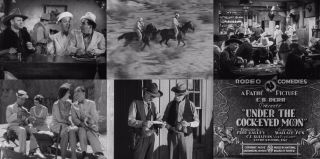16mm Film Under The Cock - Eyed Moon (1930) Bob Carney Si Wills Western Comedy Pd