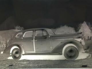 15 1937 Antique Photo Negatives Nash Ambassador Lafayette Car Gallia County Oh
