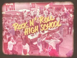 16mm Film Rock N Roll High School Preview The Ramones 1979 Punk Rock Trailer