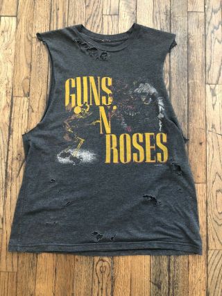 Rare Vintage Guns N’ Roses 1987 Banned Concert T - Shirt