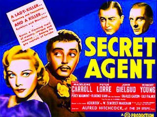Secret Agent (1934) Hitchcock Thriller 16mm Thriller