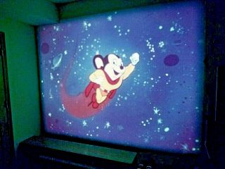 16mm Film: Mighty Mouse Cartoon - " Beauty On The Beach " - 7/21/50 - Color