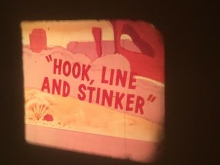 16mm Road Runner Cartoon Hook,  Line And Stinker Warner Bros.  Chuck Jones