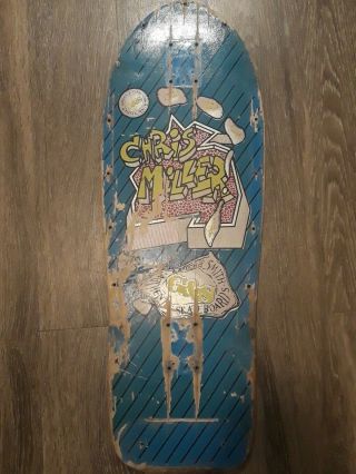 G&s Chris Miller Skateboard Deck