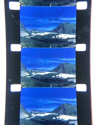 16mm silent Kodachrome Home Movie Guam 1954 Pepsi Co truck,  Hula Dancers 400” 2