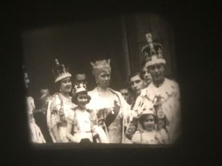16mm Films The Royal Wedding Queen Elizabeth and 1937 Coronation and Others 600’ 2