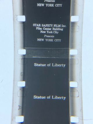 16mm Silent York City,  Harlem,  Empire State,  Chinatown more vg 100” 1930’s 3
