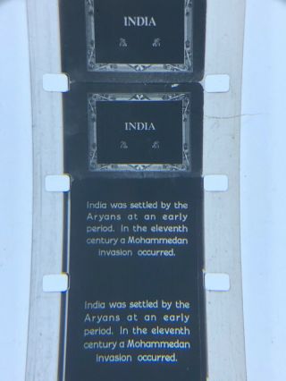 16mm Silent India People,  Temples More Vg 100” 1920’s