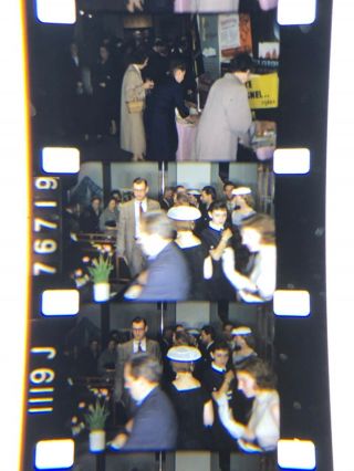 16mm silent Kodachrome Home Movie Brussels Worlds Fair Exhibits etc 1958 200” 2