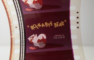 35mm Film Tex Avery Cartoon Rock - A - Bye Bear Mgm 1952 Color Butch/spike Dog
