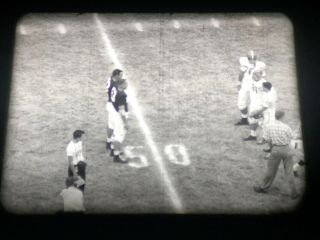 16MM NCAA FOOTBALL: 1956 TEXAS VS OKLAHOMA,  MOSTLY COMPLETE GAME 2