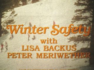 16mm Winter Safety 1981 By David Phillips W/ Lisa Backus & Peter Meriwether