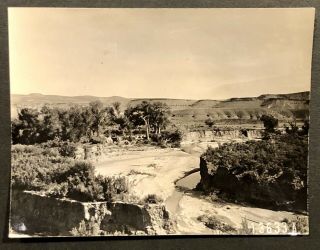 Antique 1900’s - 1910’s Disappointment Valley Canyon,  Colorado Snapshot Photo