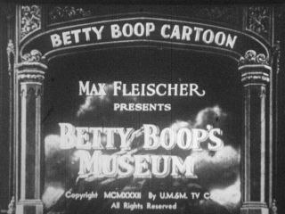 16mm Movie Film BETTY BOOP vs.  SKELETONS CARTOON 