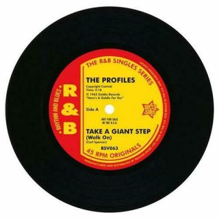 The Profiles Take A Giant Step - R&b Northern Soul 45 (outta Sight) 7 " Vinyl
