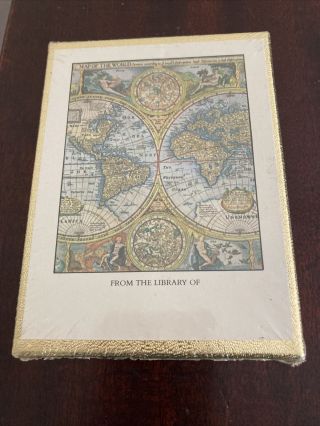 Antioch Bookplates Old World Maps Nos