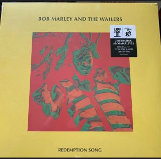 Redemption Song Clear Vinyl 12 Inch.  Bob Marley Rsd 2020