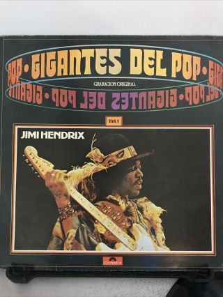 Jimi Hendrix Gigantes Del Pop Vinyl Record Vol 1