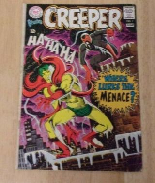 Beware The Creeper 1 1968 Solid Vg,  2nd Appearance Ditko/oneill The Terror