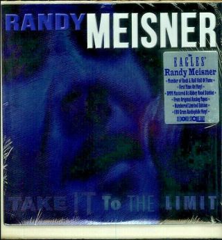 Randy Meisner Eagles Take It To The Limit Vinyl 180 Gram Numbered