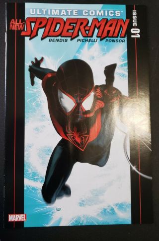 Marvel Ultimate Comics Spider - Man 1 2011 2nd Appearance Miles Morales