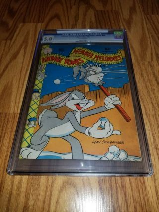 Looney Tunes And Merrie Melodies Comics 40 Cgc 5.  0 Bugs Bunny Golden Age Dell