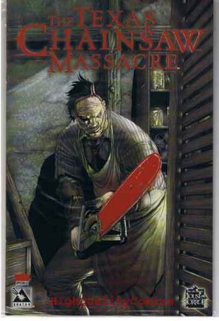 Texas Chainsaw Massacre Special 1,  Nm,  Avatar,  Red Foil,  More Horror In Store